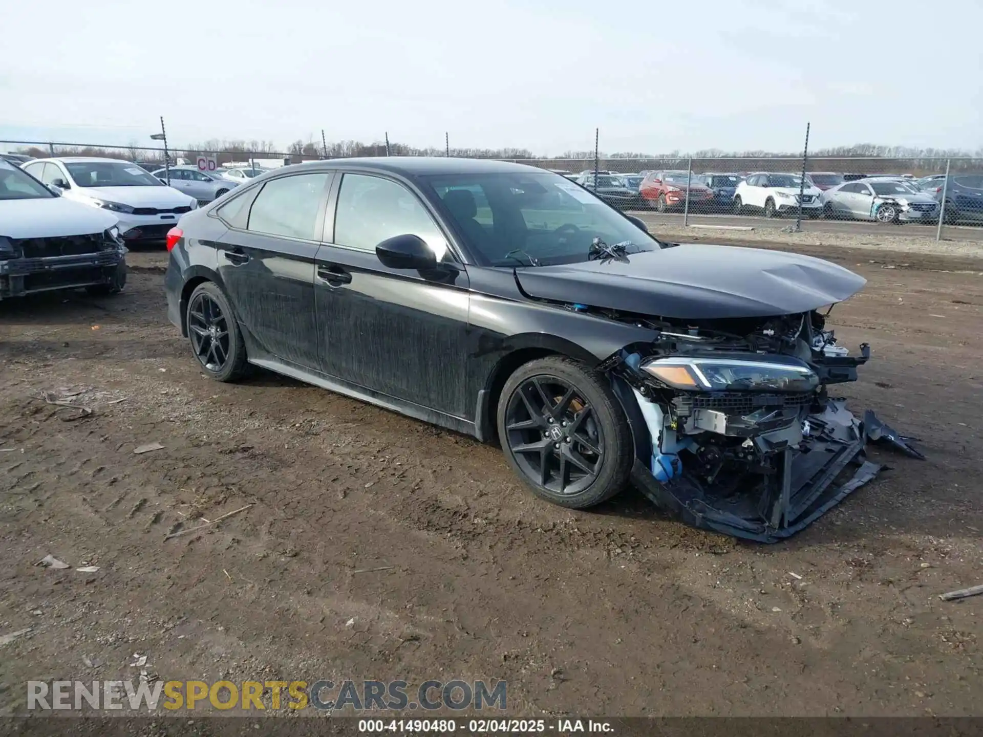 1 Photograph of a damaged car 2HGFE2F53RH550362 HONDA CIVIC 2024
