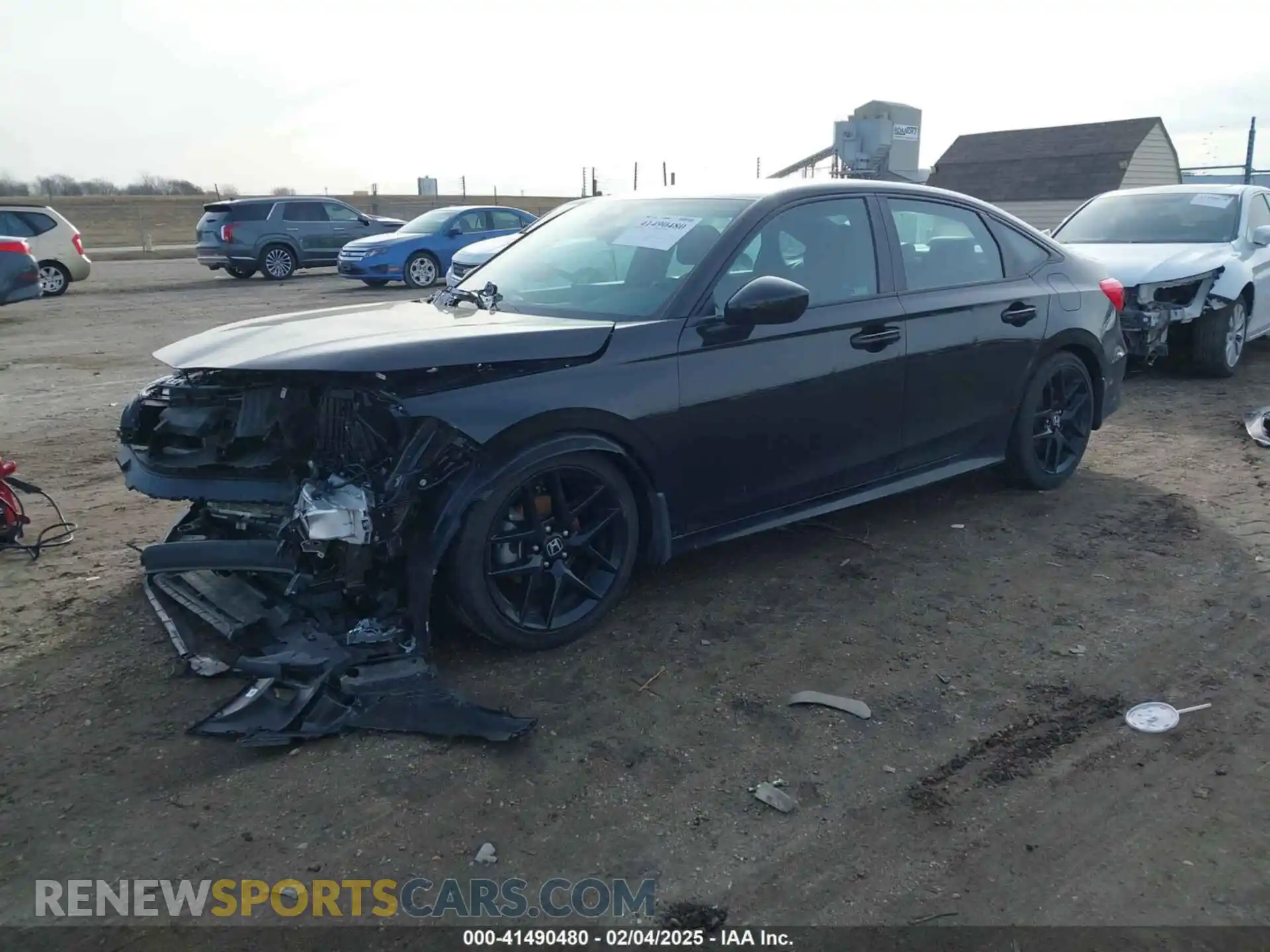 2 Photograph of a damaged car 2HGFE2F53RH550362 HONDA CIVIC 2024