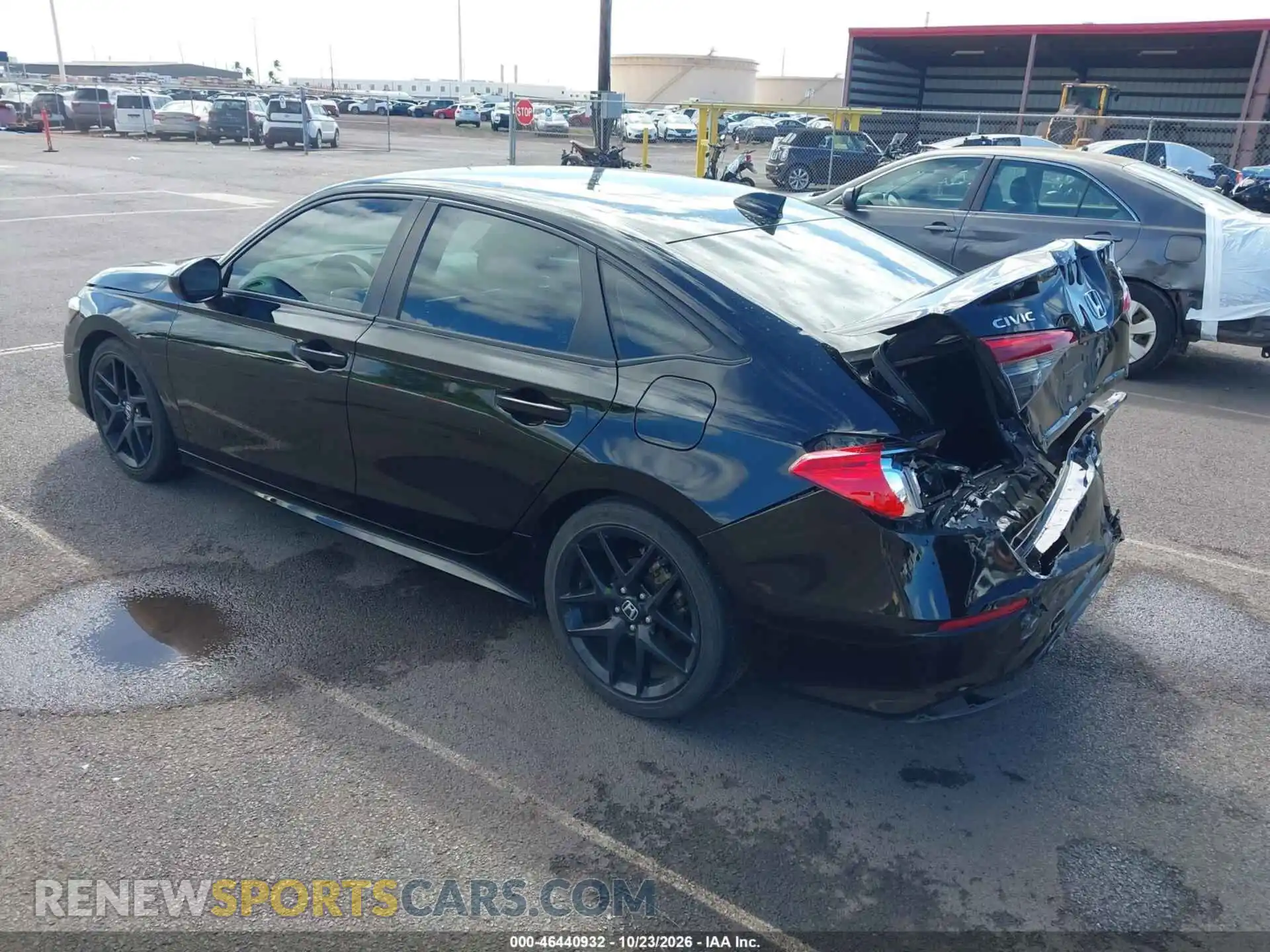 3 Photograph of a damaged car 2HGFE2F53RH551284 HONDA CIVIC 2024