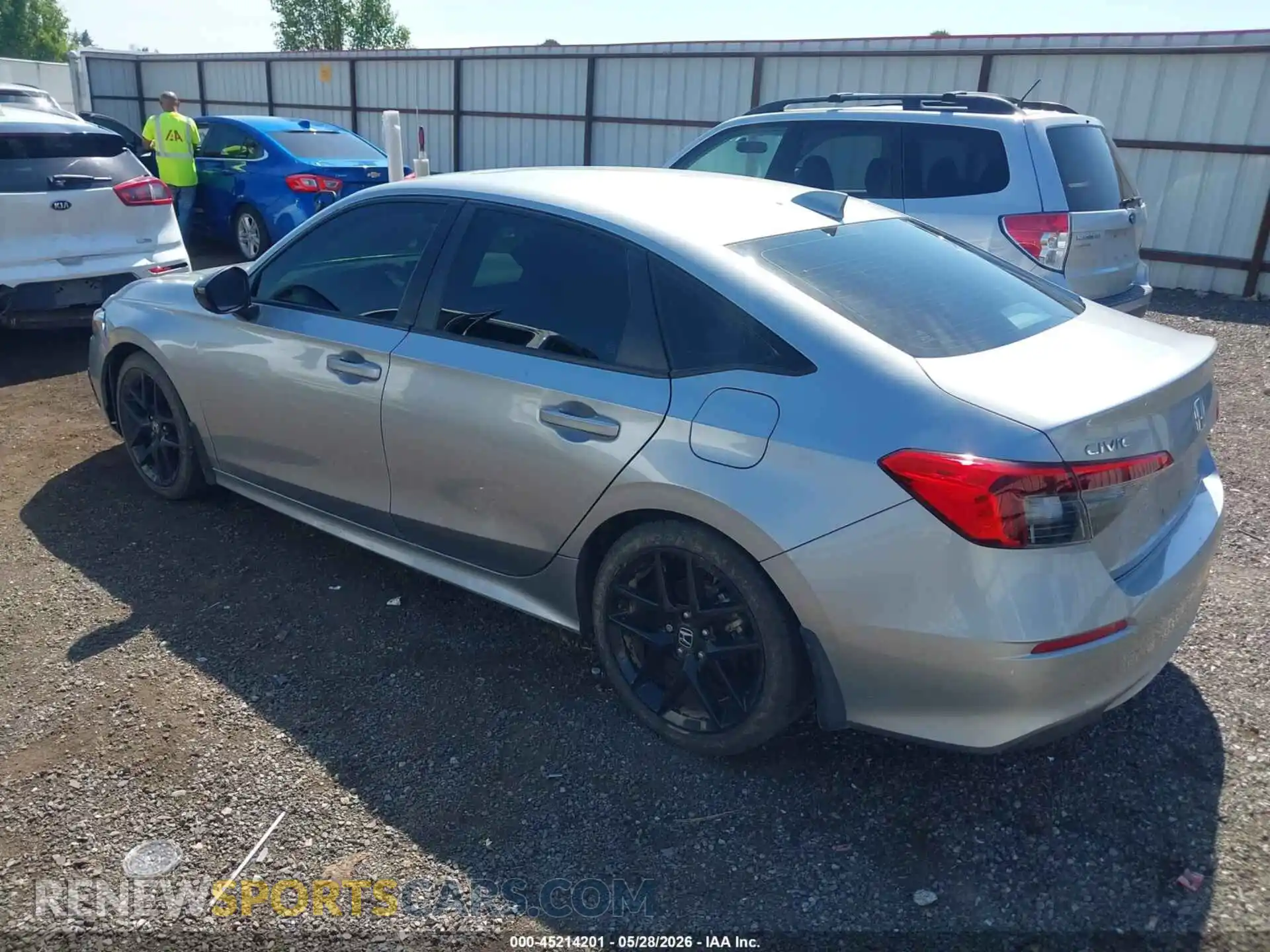 3 Photograph of a damaged car 2HGFE2F53RH554802 HONDA CIVIC 2024