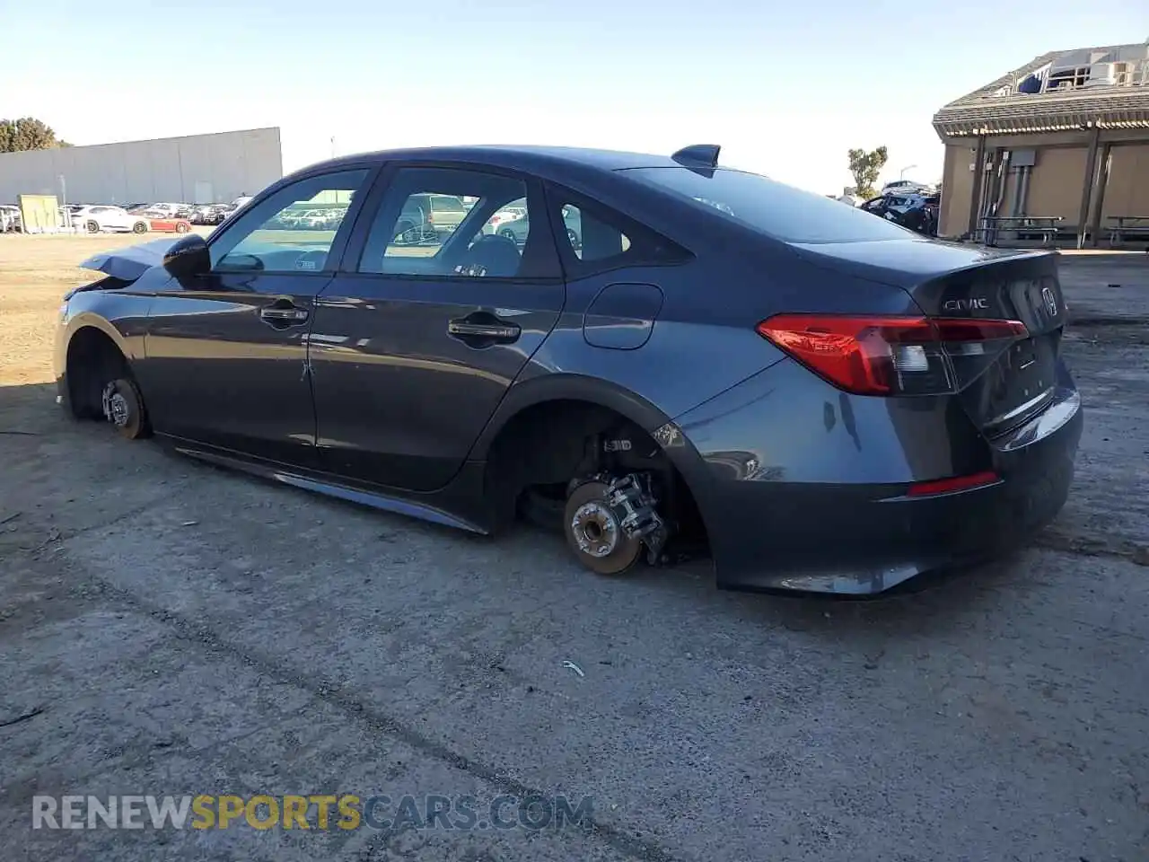 2 Photograph of a damaged car 2HGFE2F53RH558073 HONDA CIVIC 2024