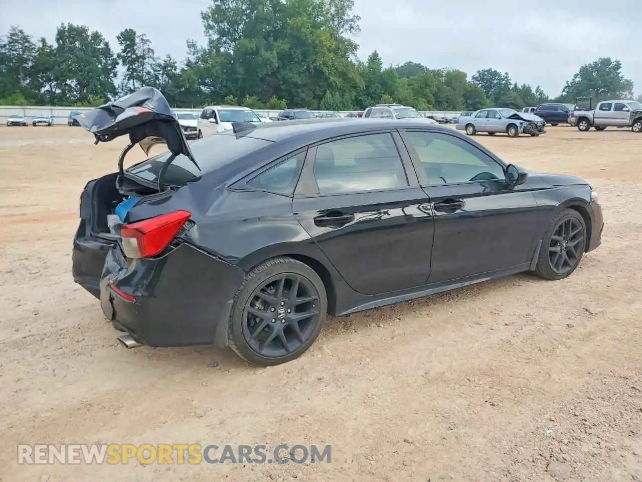3 fotografías del automóvil dañado 2HGFE2F53RH563600 HONDA CIVIC 2024