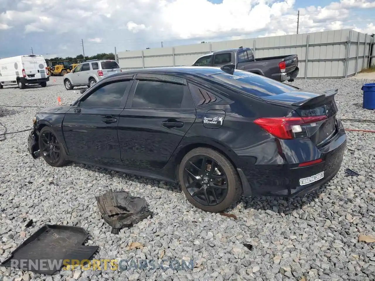 2 Photograph of a damaged car 2HGFE2F53RH573690 HONDA CIVIC 2024