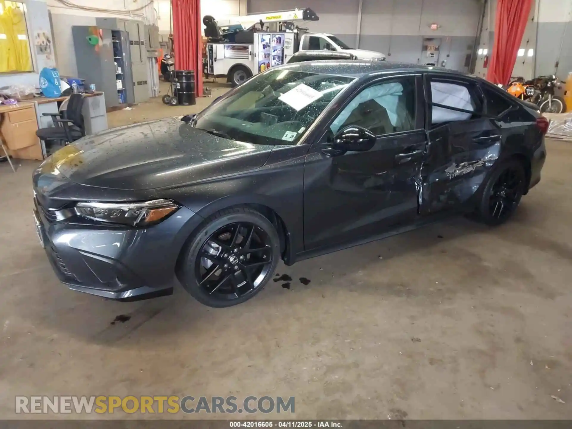 2 Photograph of a damaged car 2HGFE2F53RH582776 HONDA CIVIC 2024