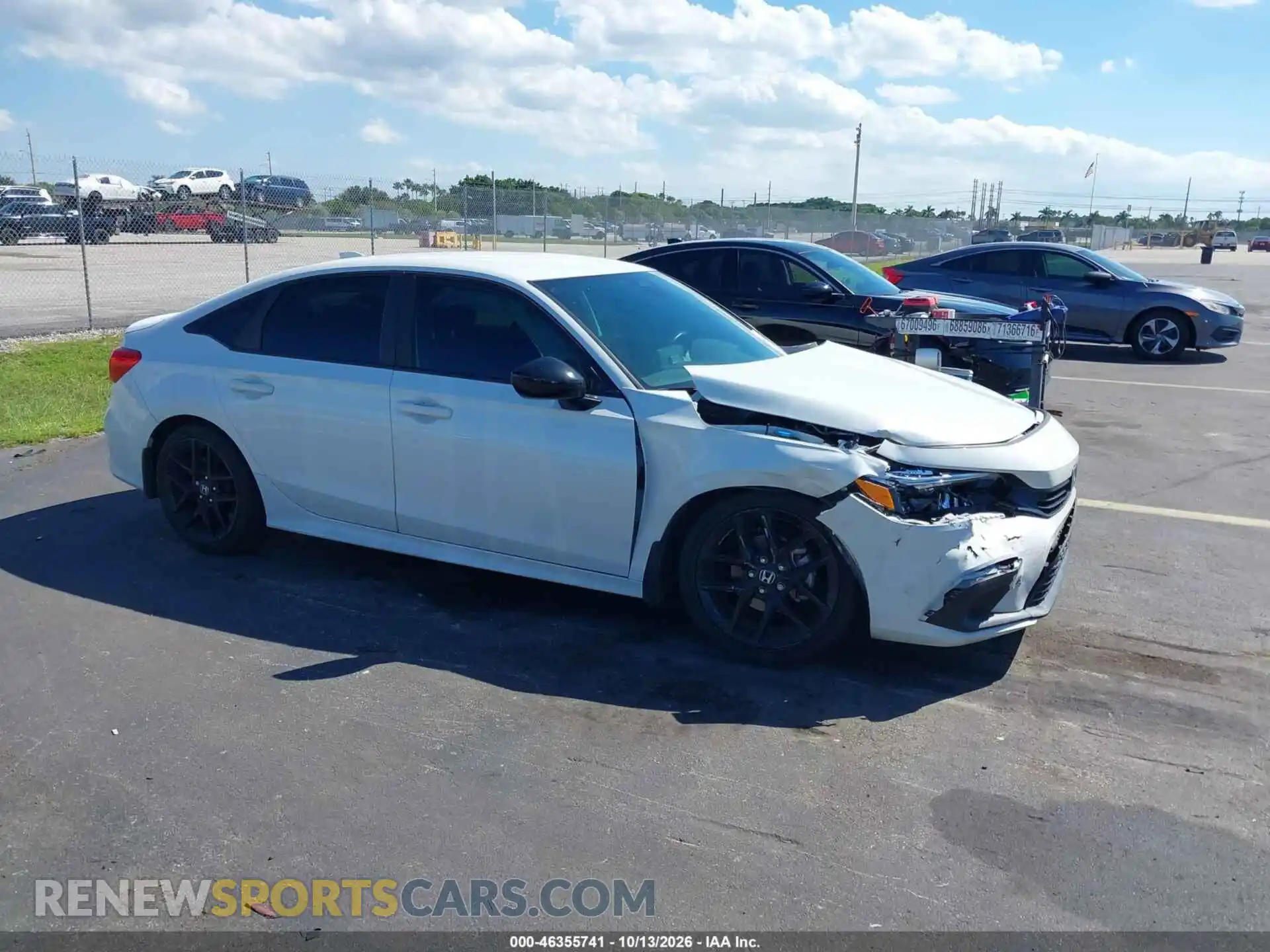 1 Photograph of a damaged car 2HGFE2F53RH588917 HONDA CIVIC 2024