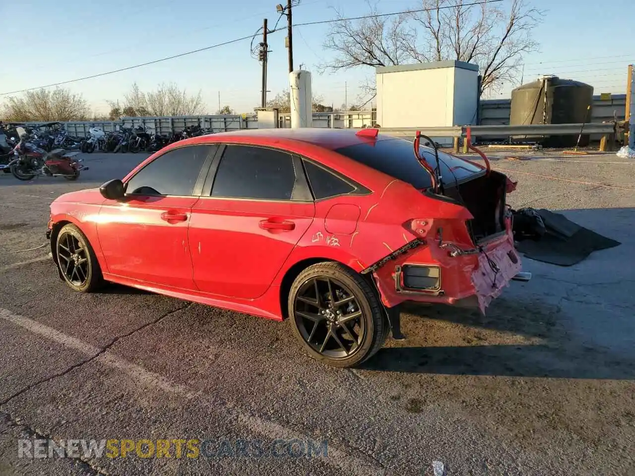 2 Photograph of a damaged car 2HGFE2F54RH522991 HONDA CIVIC 2024