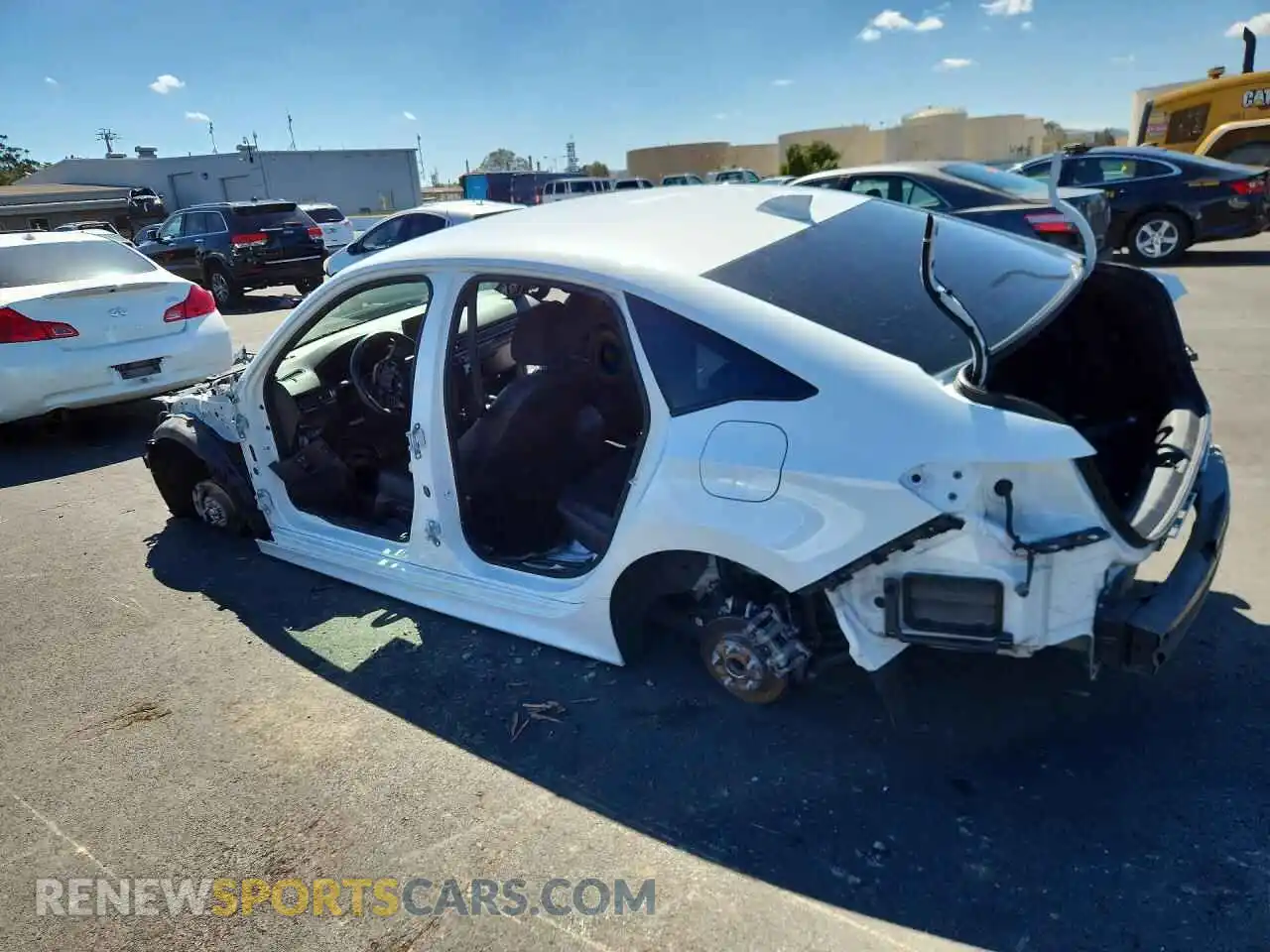 2 Photograph of a damaged car 2HGFE2F54RH531318 HONDA CIVIC 2024
