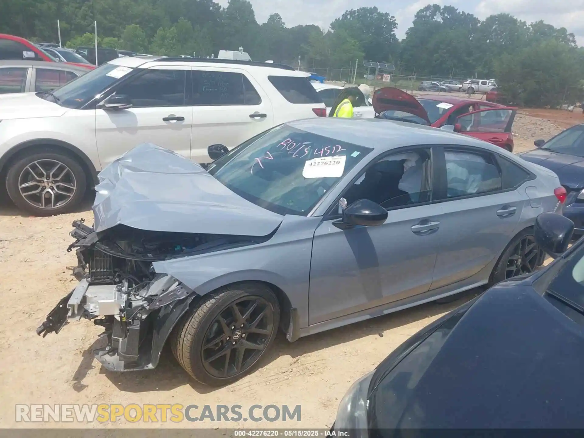 2 Photograph of a damaged car 2HGFE2F54RH534512 HONDA CIVIC 2024