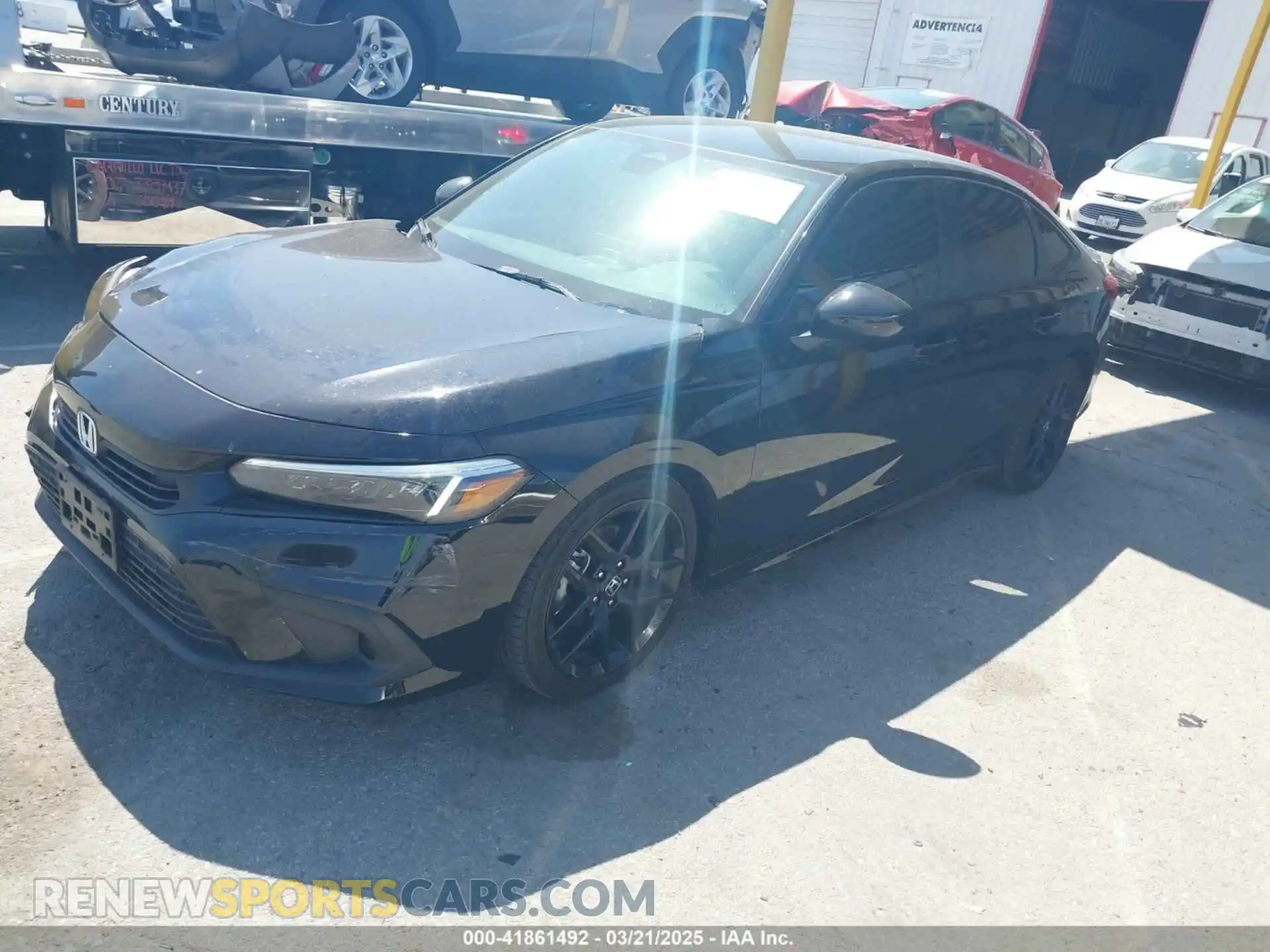 2 Photograph of a damaged car 2HGFE2F54RH537992 HONDA CIVIC 2024
