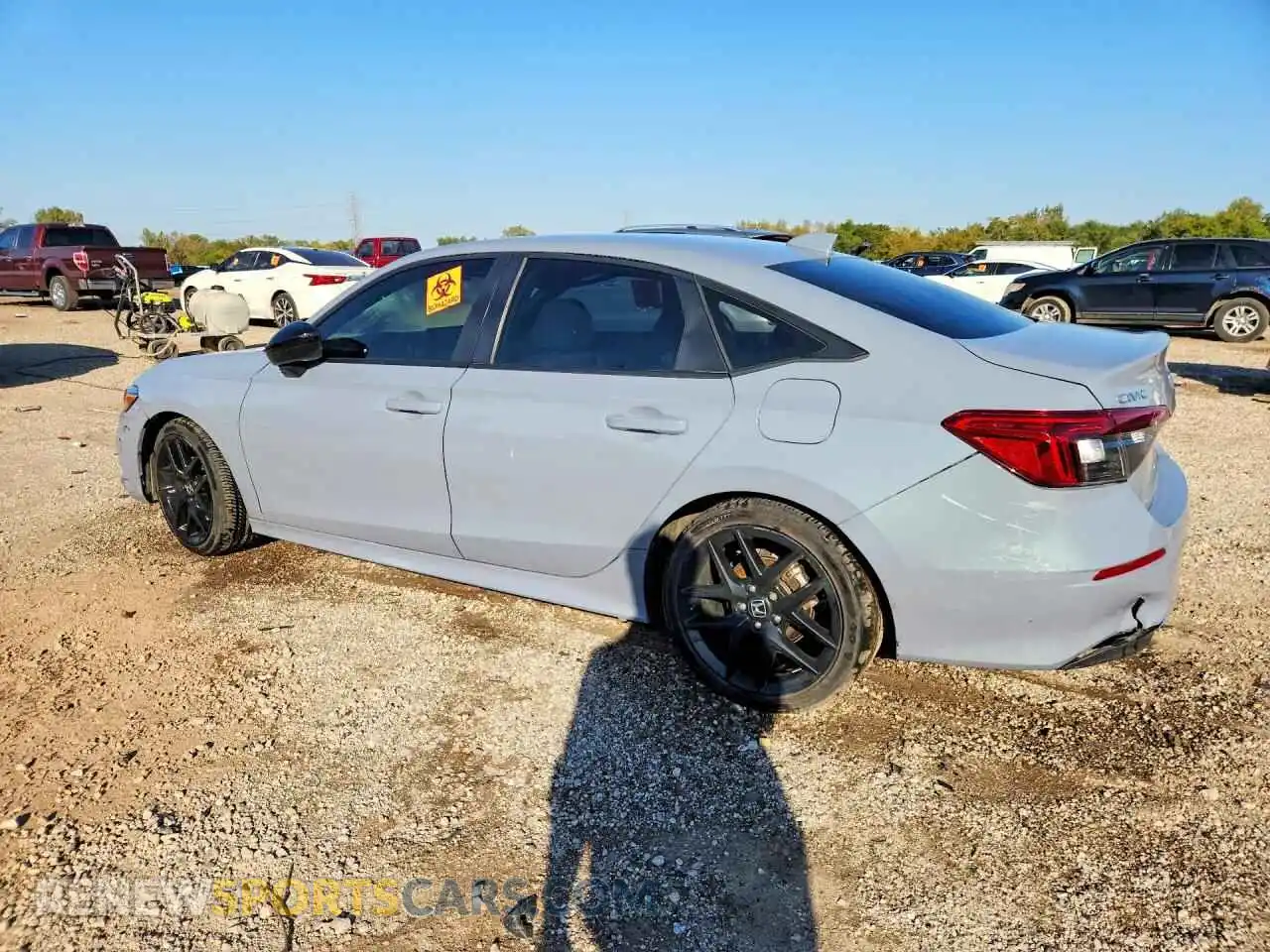 2 Photograph of a damaged car 2HGFE2F54RH560320 HONDA CIVIC 2024