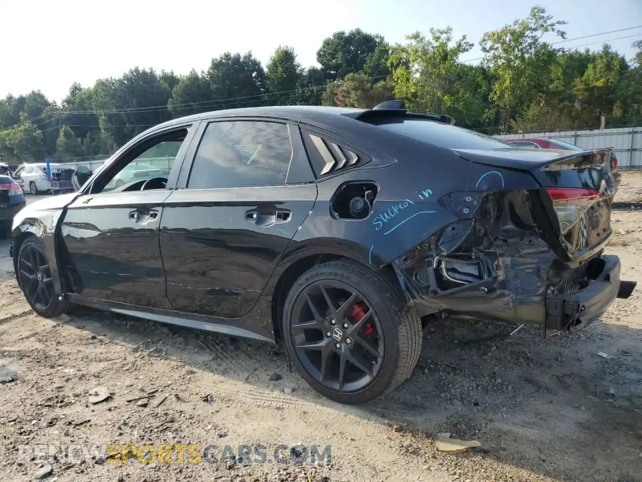 2 Photograph of a damaged car 2HGFE2F54RH573732 HONDA CIVIC 2024