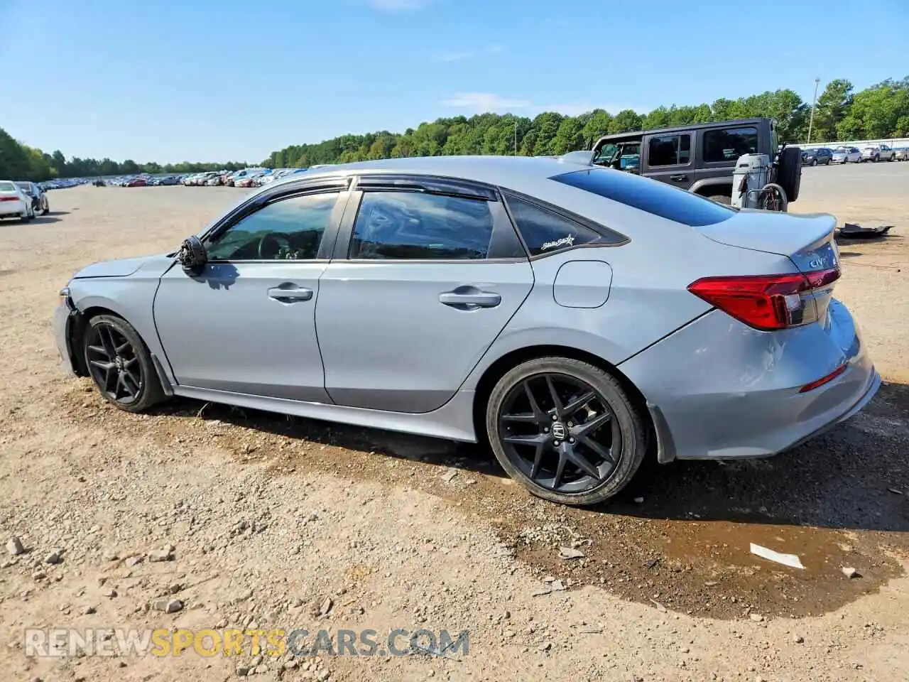 2 fotografías del automóvil dañado 2HGFE2F54RH574430 HONDA CIVIC 2024