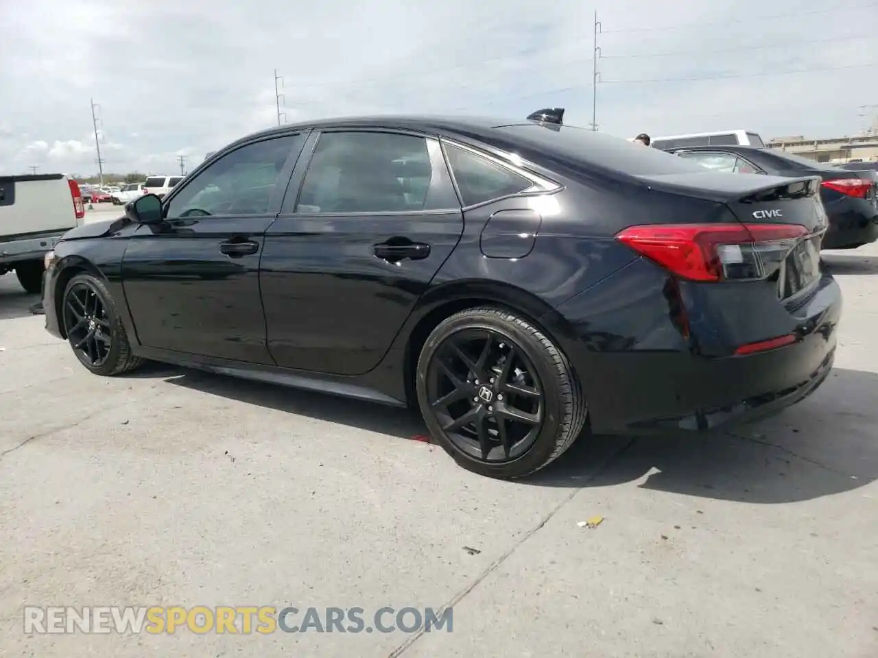 2 Photograph of a damaged car 2HGFE2F54RH581281 HONDA CIVIC 2024