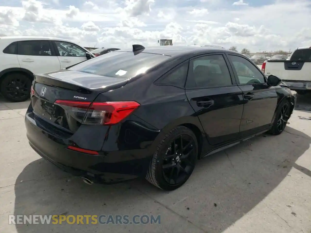 3 Photograph of a damaged car 2HGFE2F54RH581281 HONDA CIVIC 2024
