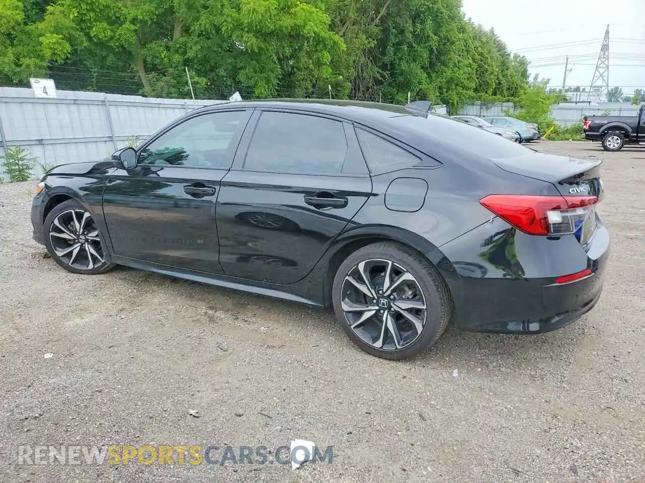 2 Photograph of a damaged car 2HGFE2F55RH114905 HONDA CIVIC 2024