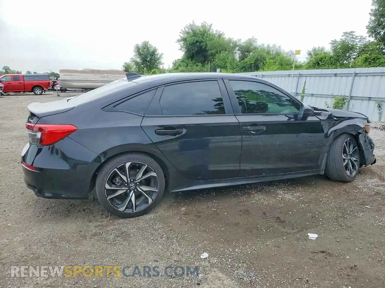 3 Photograph of a damaged car 2HGFE2F55RH114905 HONDA CIVIC 2024