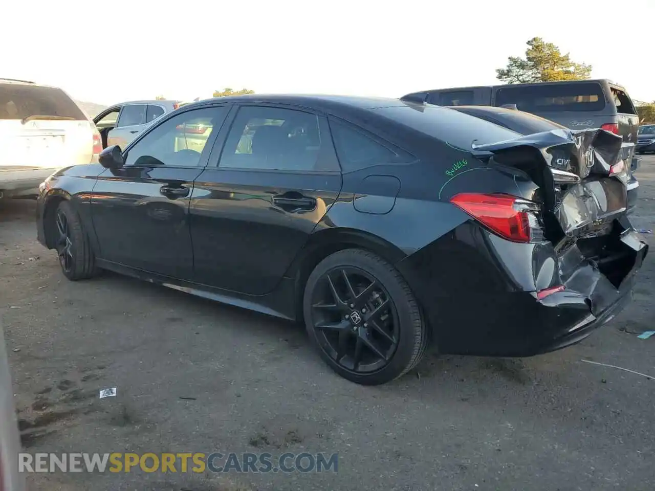2 Photograph of a damaged car 2HGFE2F55RH502748 HONDA CIVIC 2024