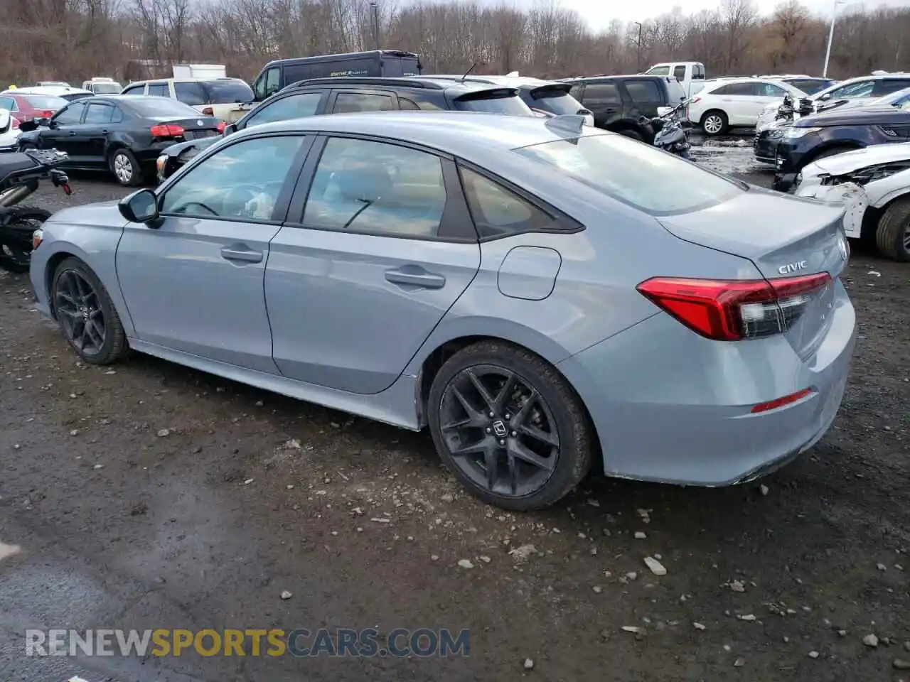 2 Photograph of a damaged car 2HGFE2F55RH506914 HONDA CIVIC 2024