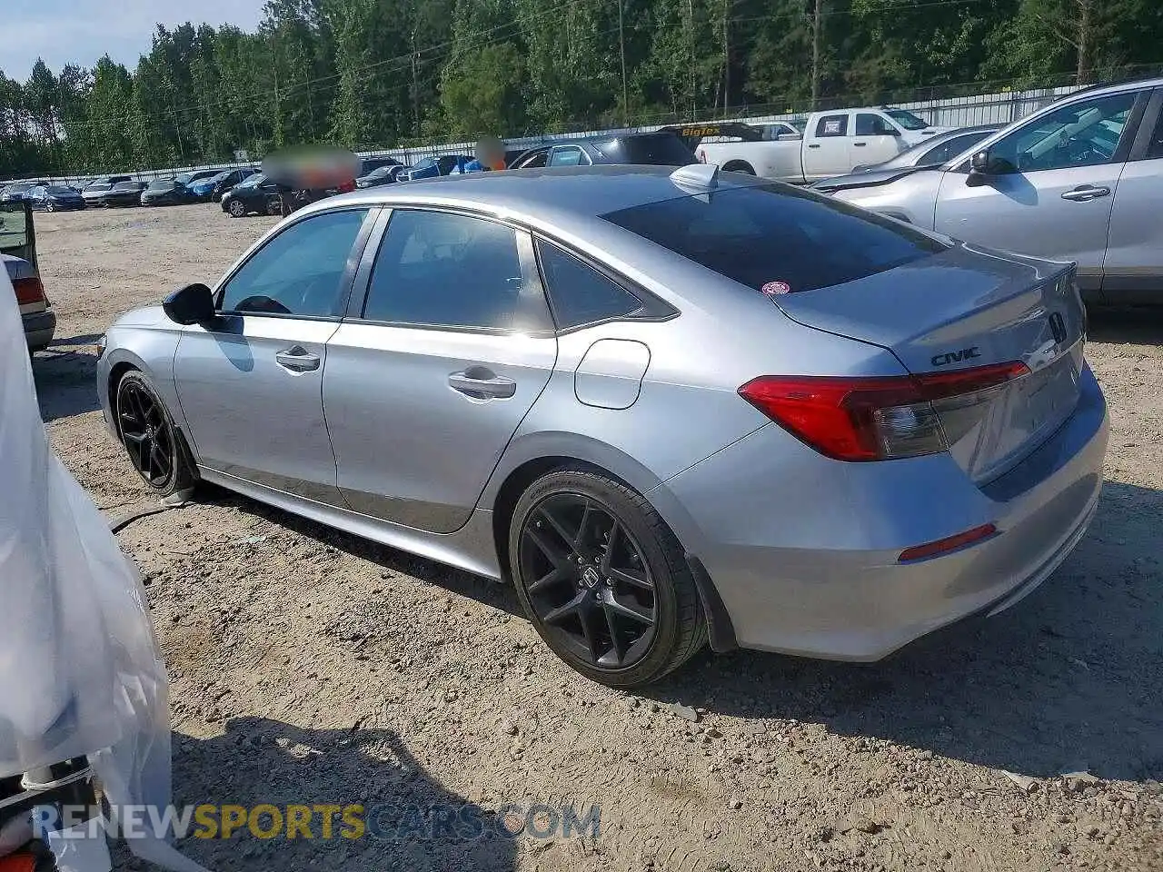 2 Photograph of a damaged car 2HGFE2F55RH516147 HONDA CIVIC 2024