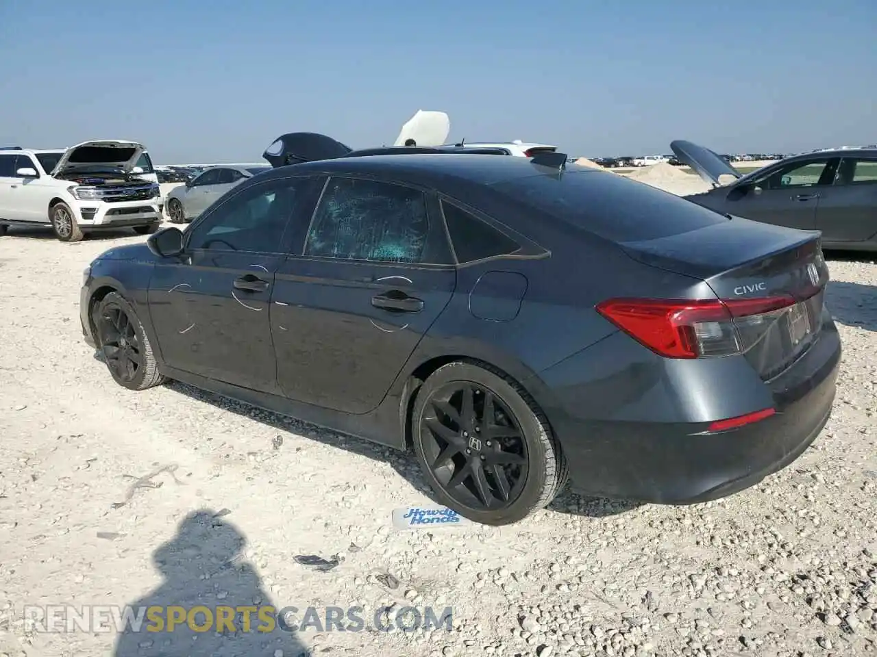 2 Photograph of a damaged car 2HGFE2F55RH541226 HONDA CIVIC 2024