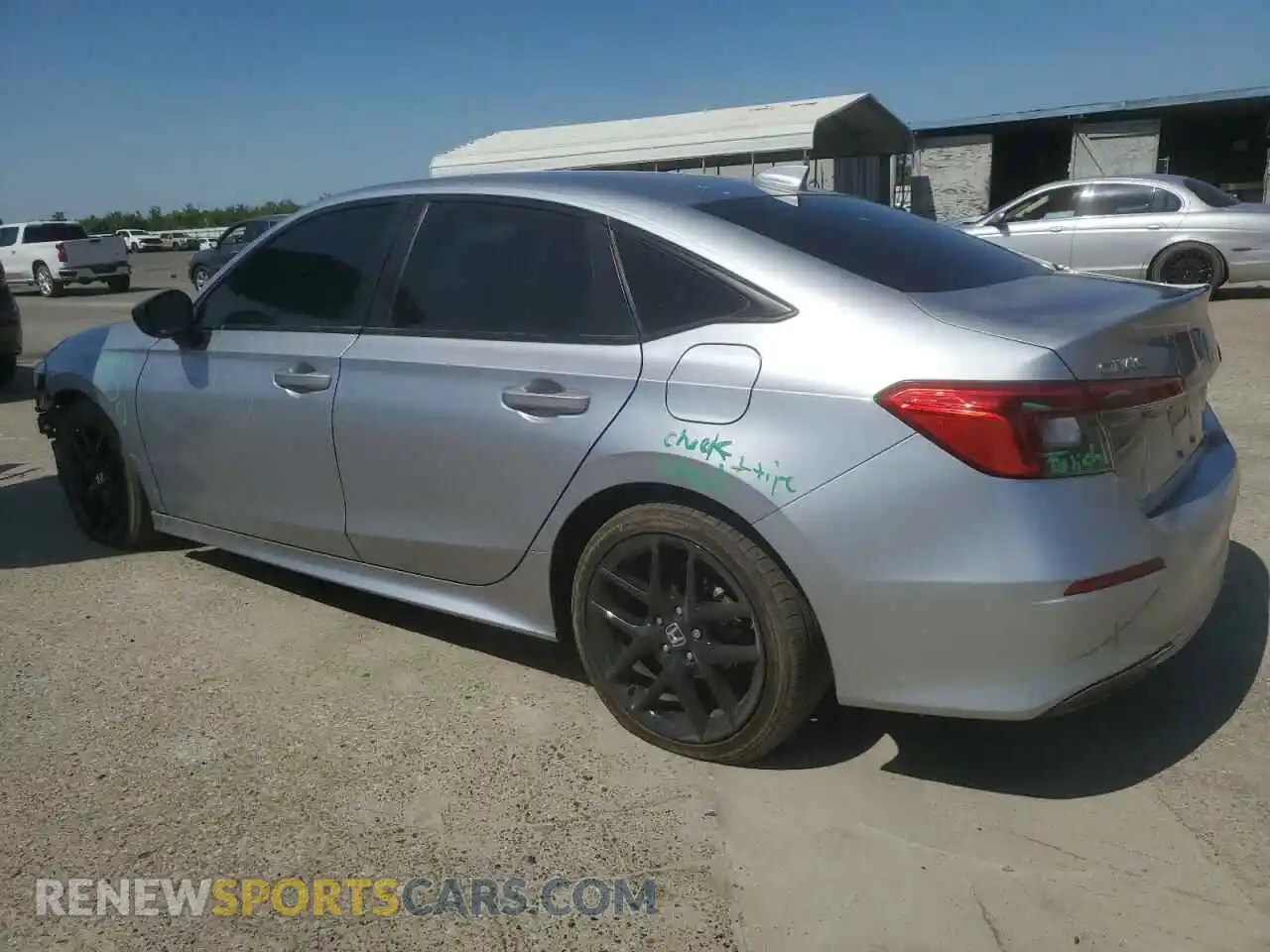 2 Photograph of a damaged car 2HGFE2F55RH541825 HONDA CIVIC 2024