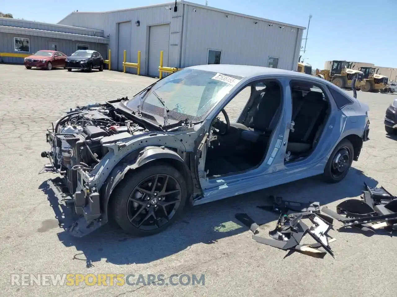 1 Photograph of a damaged car 2HGFE2F55RH546443 HONDA CIVIC 2024