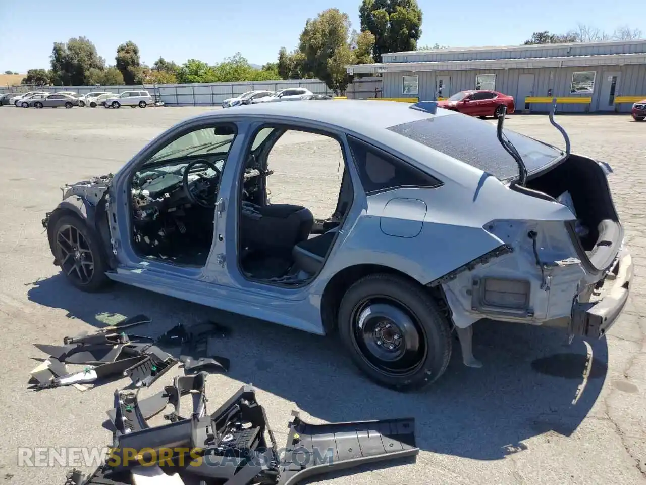 2 Photograph of a damaged car 2HGFE2F55RH546443 HONDA CIVIC 2024