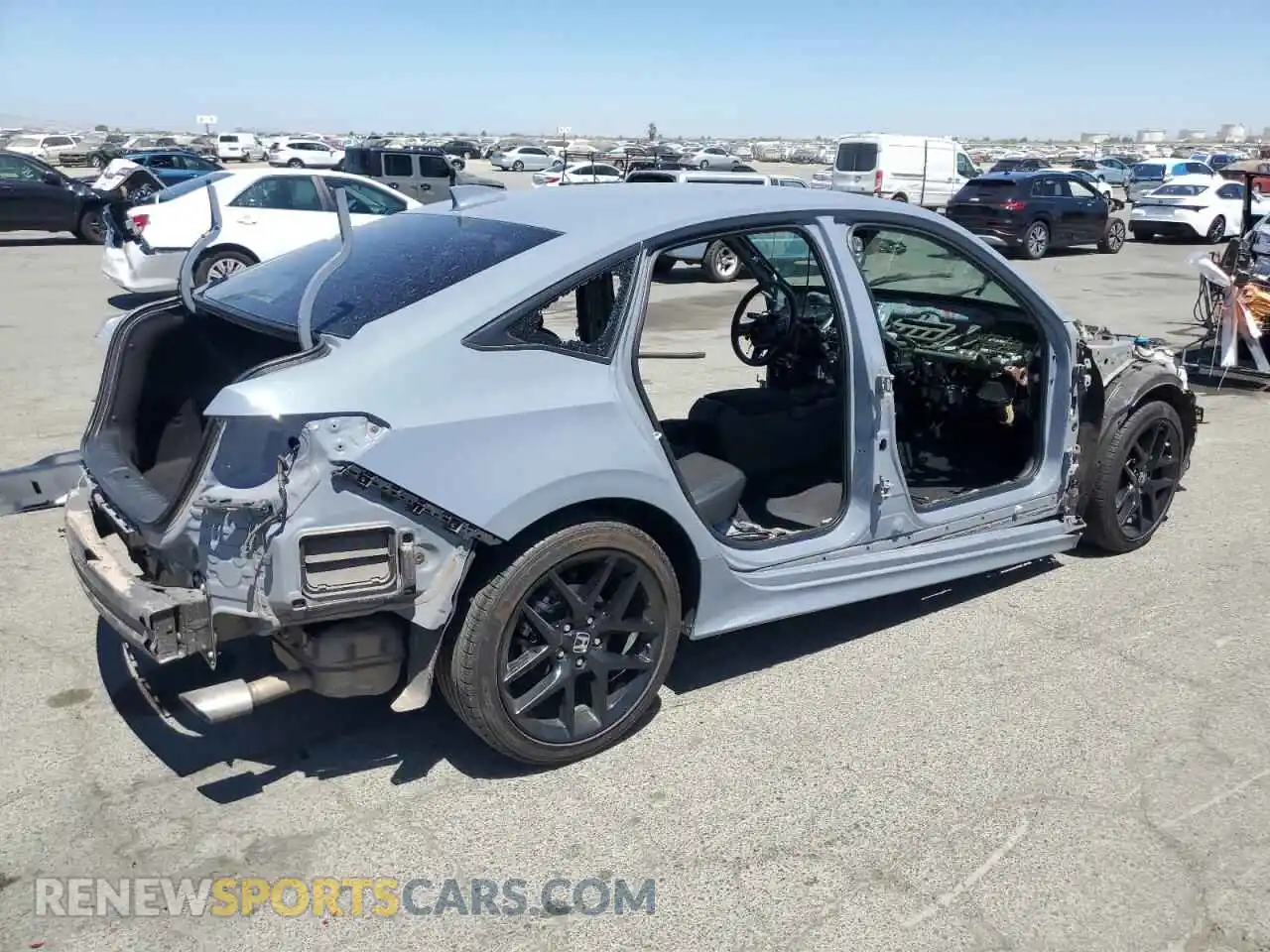 3 Photograph of a damaged car 2HGFE2F55RH546443 HONDA CIVIC 2024