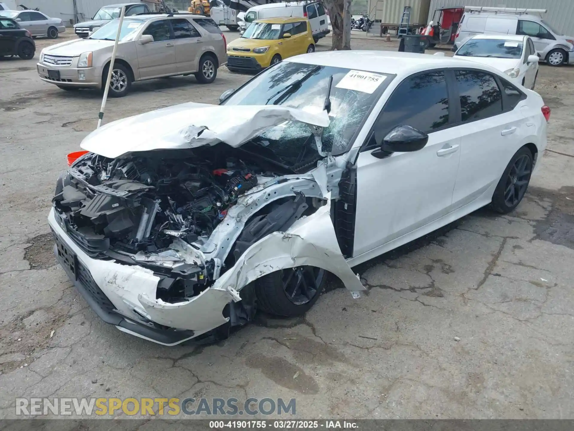 2 Photograph of a damaged car 2HGFE2F55RH550654 HONDA CIVIC 2024