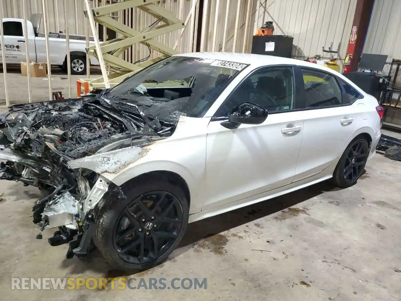 1 Photograph of a damaged car 2HGFE2F55RH561413 HONDA CIVIC 2024