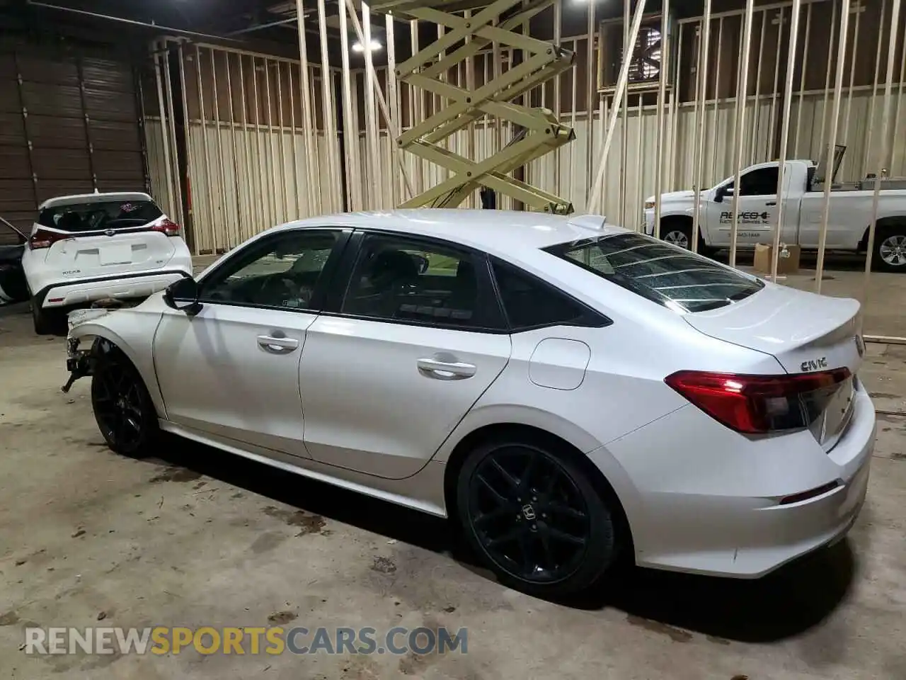 2 Photograph of a damaged car 2HGFE2F55RH561413 HONDA CIVIC 2024