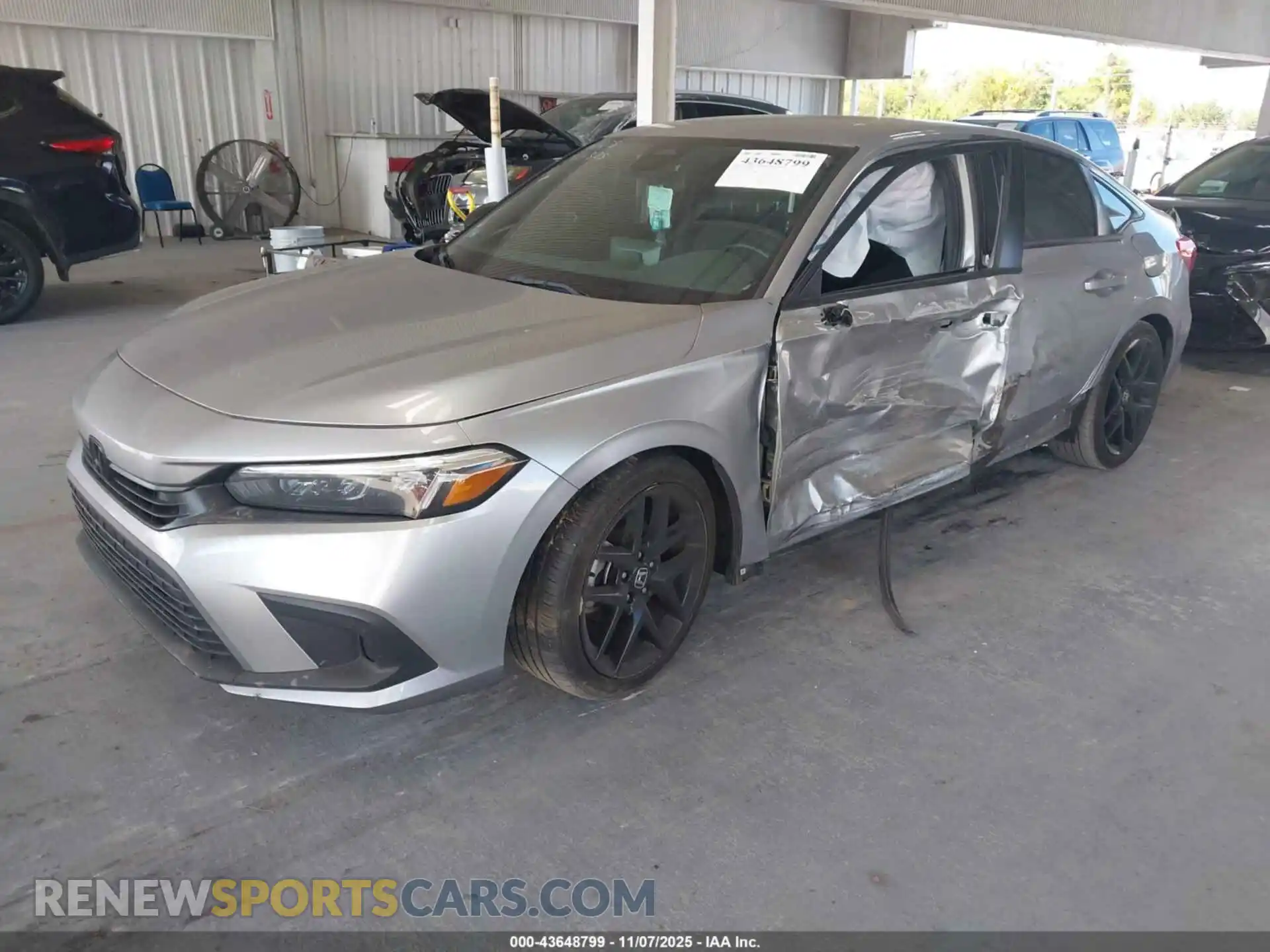 2 Photograph of a damaged car 2HGFE2F55RH566126 HONDA CIVIC 2024