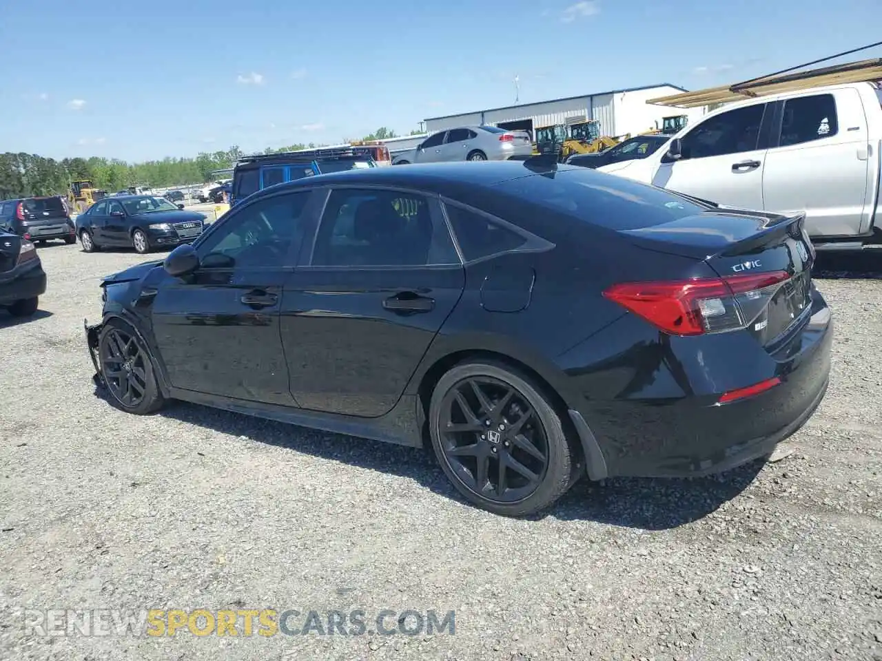 2 Photograph of a damaged car 2HGFE2F55RH576154 HONDA CIVIC 2024