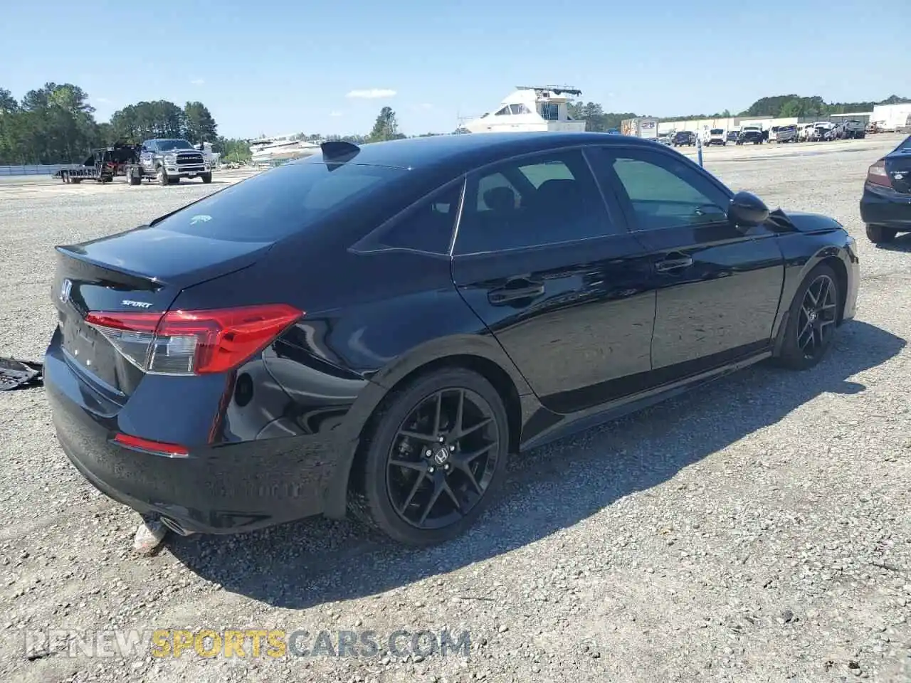 3 Photograph of a damaged car 2HGFE2F55RH576154 HONDA CIVIC 2024