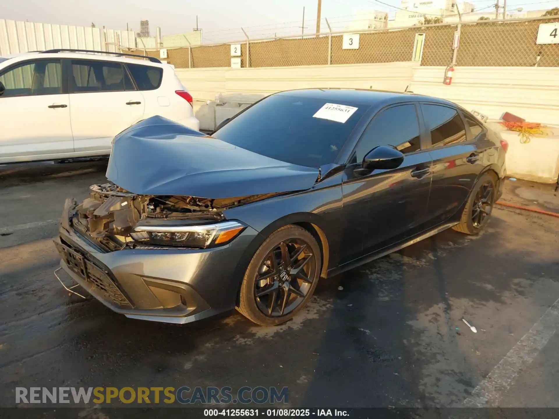2 Photograph of a damaged car 2HGFE2F55RH578034 HONDA CIVIC 2024
