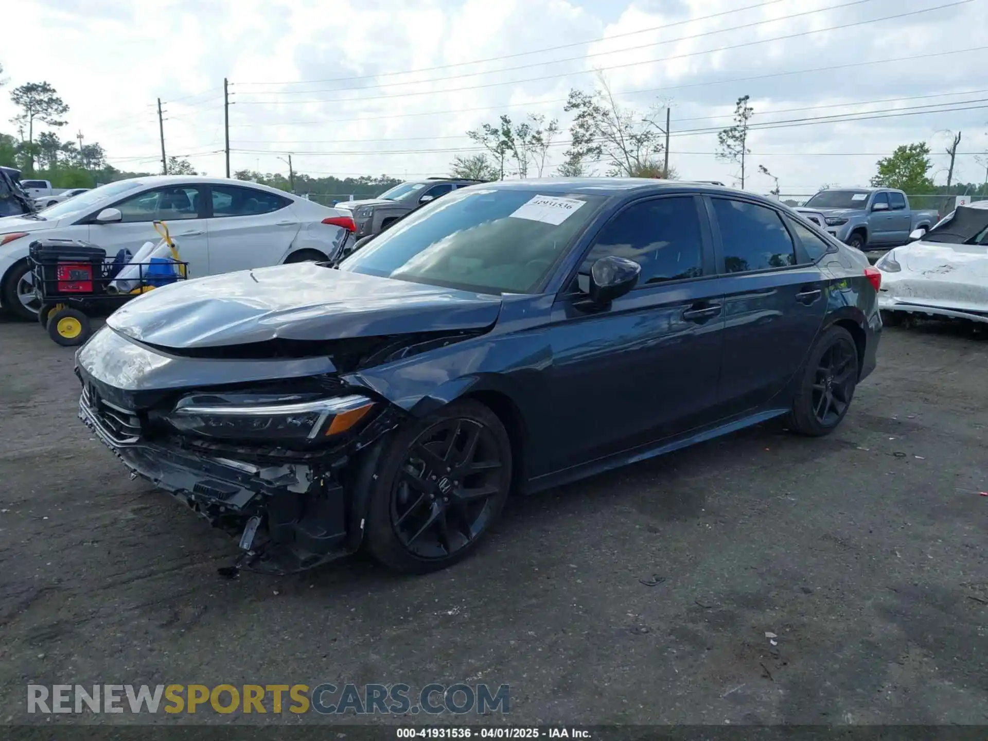 2 Photograph of a damaged car 2HGFE2F55RH586537 HONDA CIVIC 2024