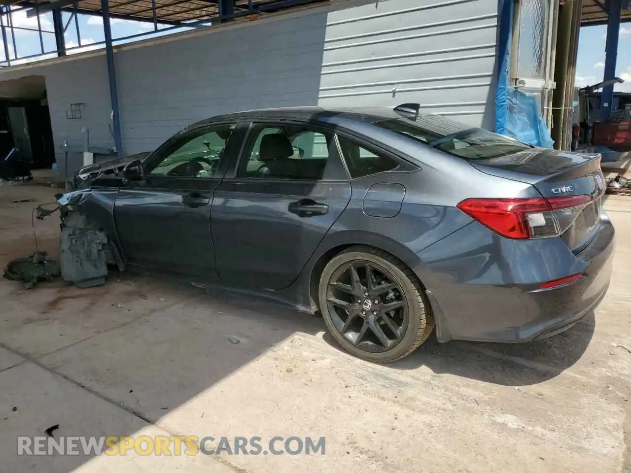 2 Photograph of a damaged car 2HGFE2F56RH504802 HONDA CIVIC 2024