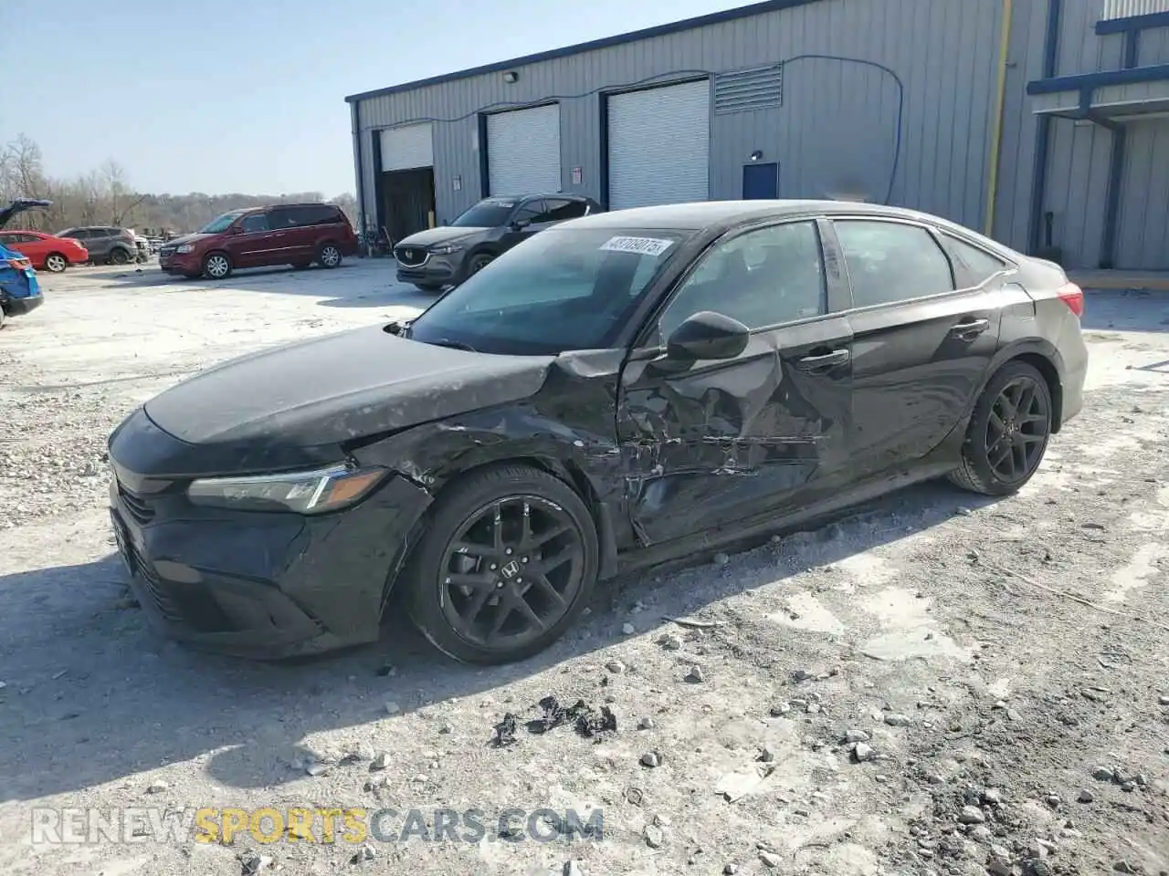 1 Photograph of a damaged car 2HGFE2F56RH505576 HONDA CIVIC 2024