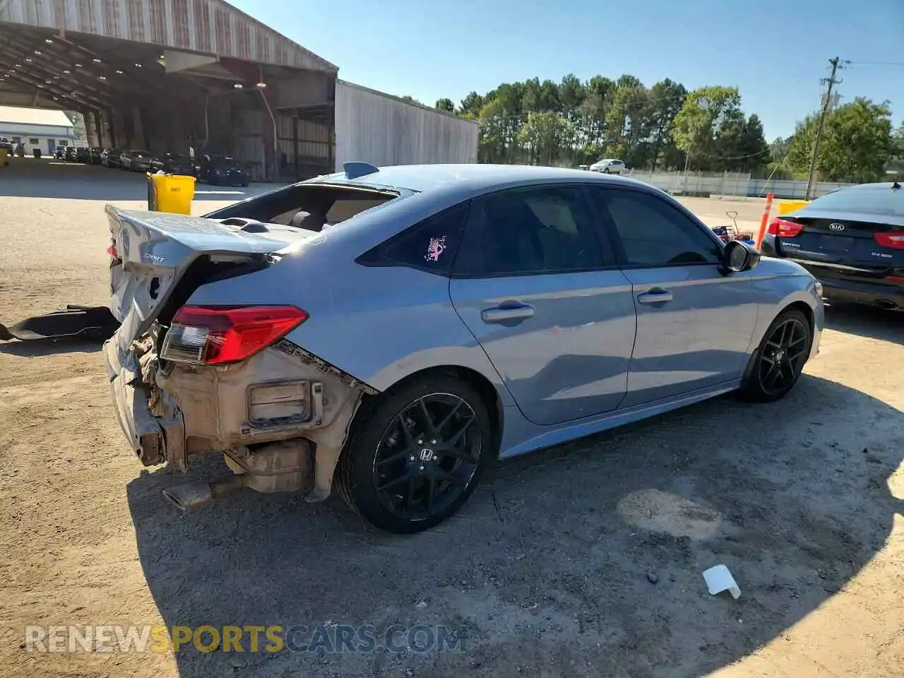 3 fotografías del automóvil dañado 2HGFE2F56RH508736 HONDA CIVIC 2024