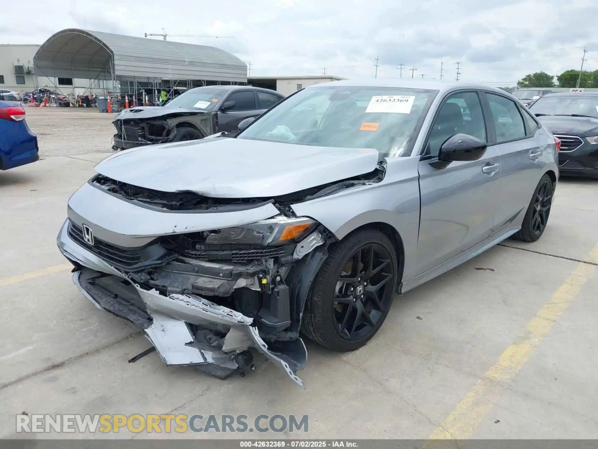 2 Photograph of a damaged car 2HGFE2F56RH516464 HONDA CIVIC 2024
