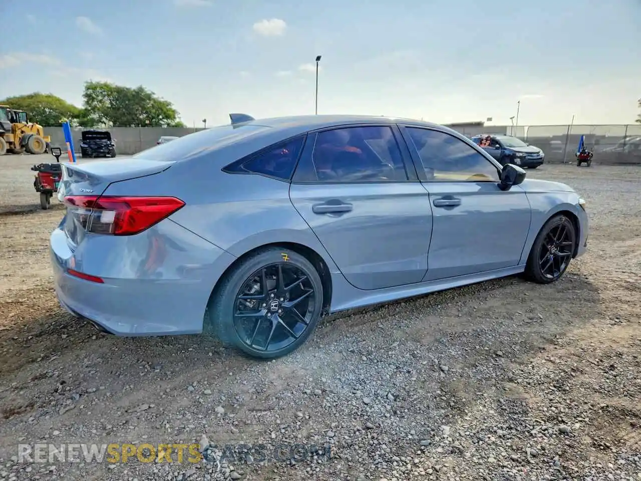 3 fotografías del automóvil dañado 2HGFE2F56RH518540 HONDA CIVIC 2024