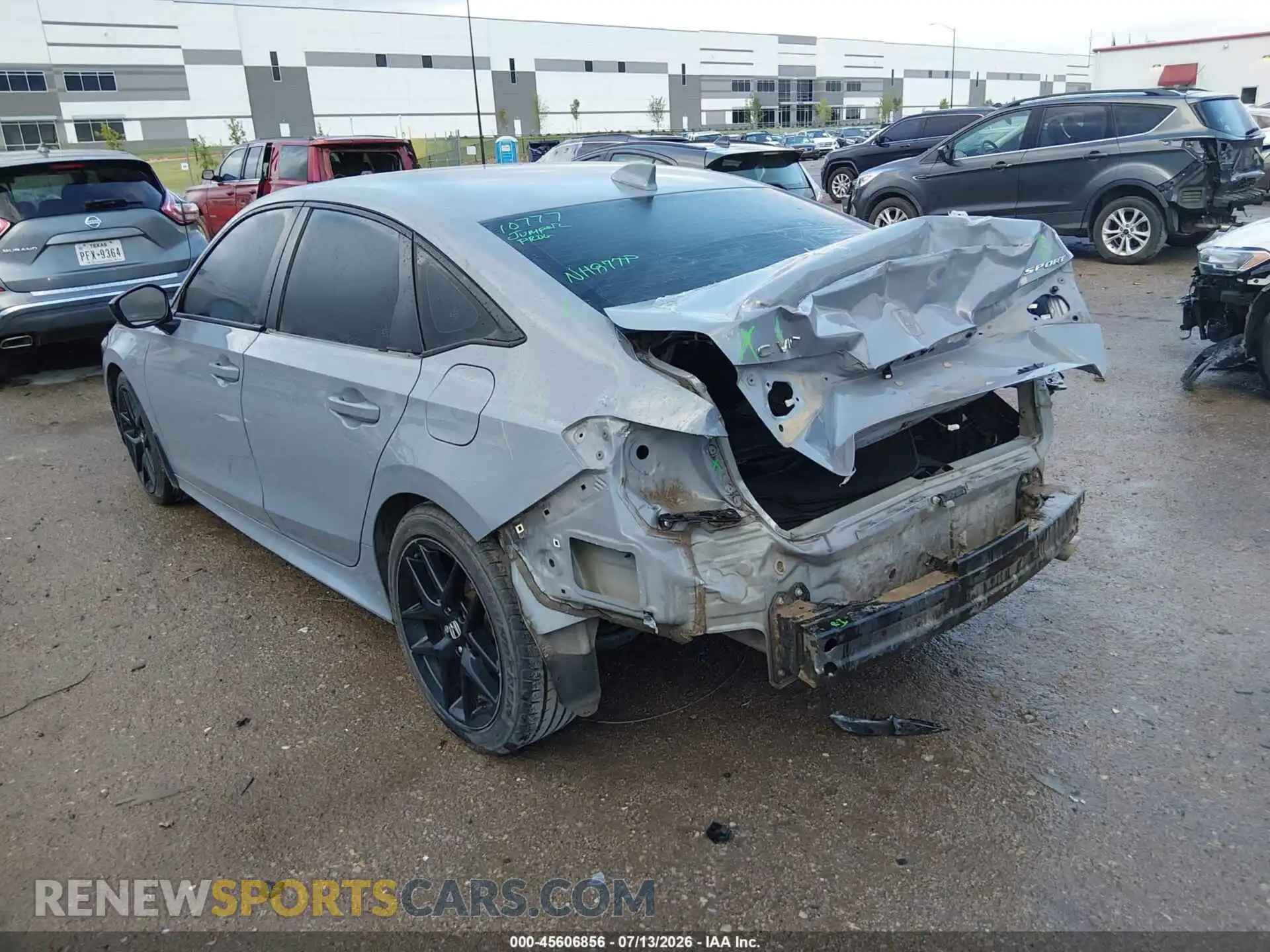 3 fotografías del automóvil dañado 2HGFE2F56RH526461 HONDA CIVIC 2024