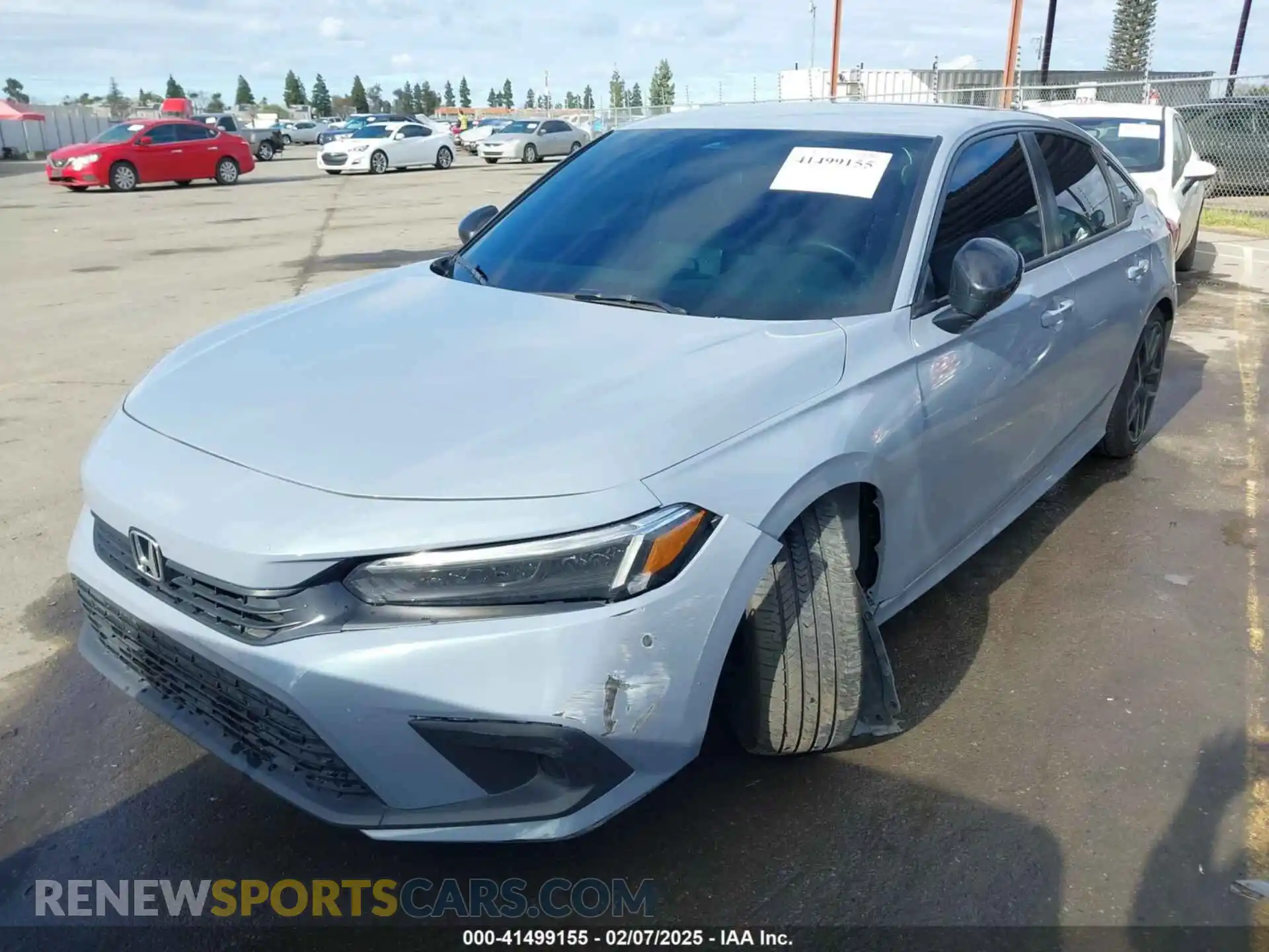 2 Photograph of a damaged car 2HGFE2F56RH532194 HONDA CIVIC 2024