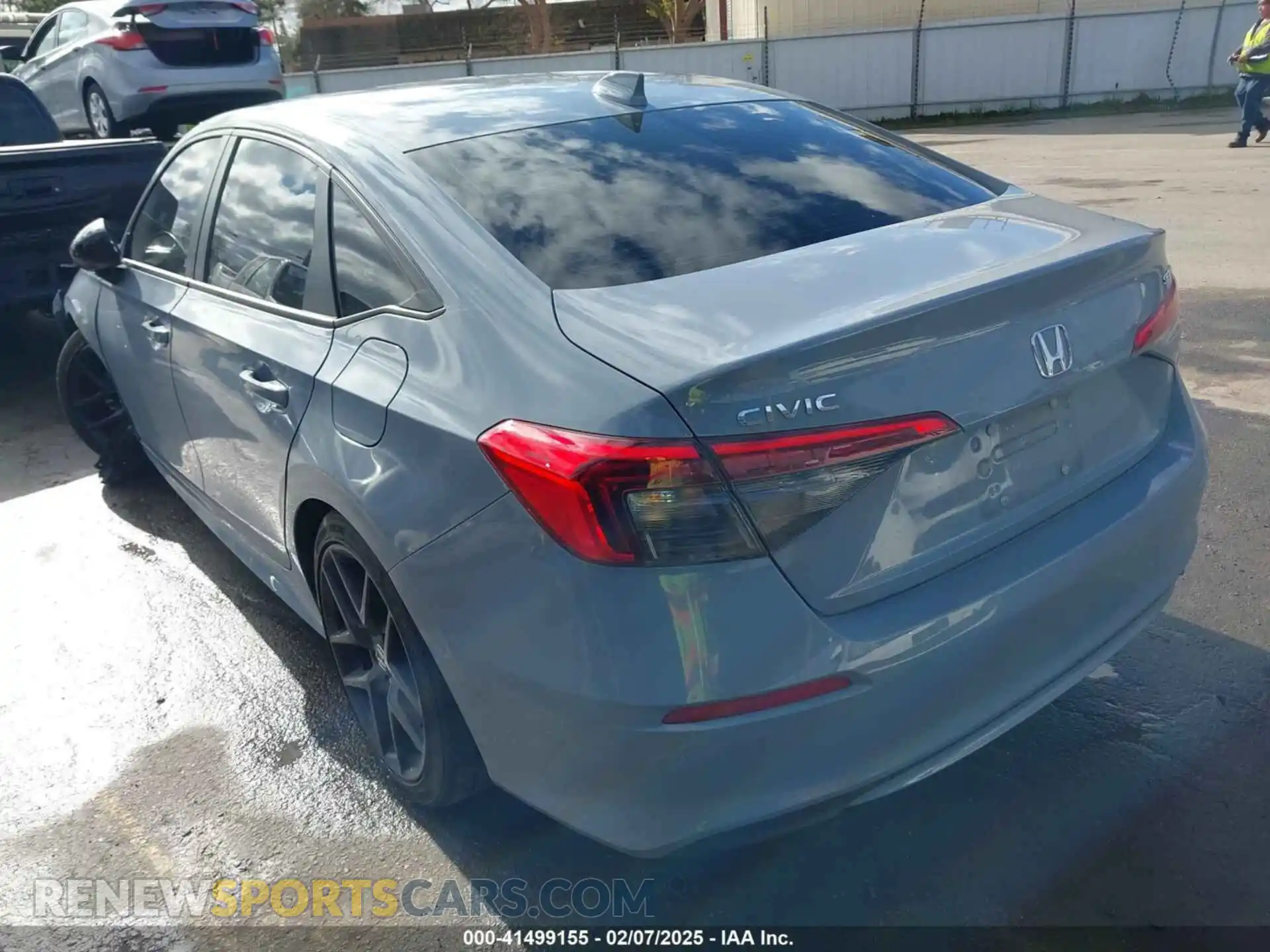 3 Photograph of a damaged car 2HGFE2F56RH532194 HONDA CIVIC 2024