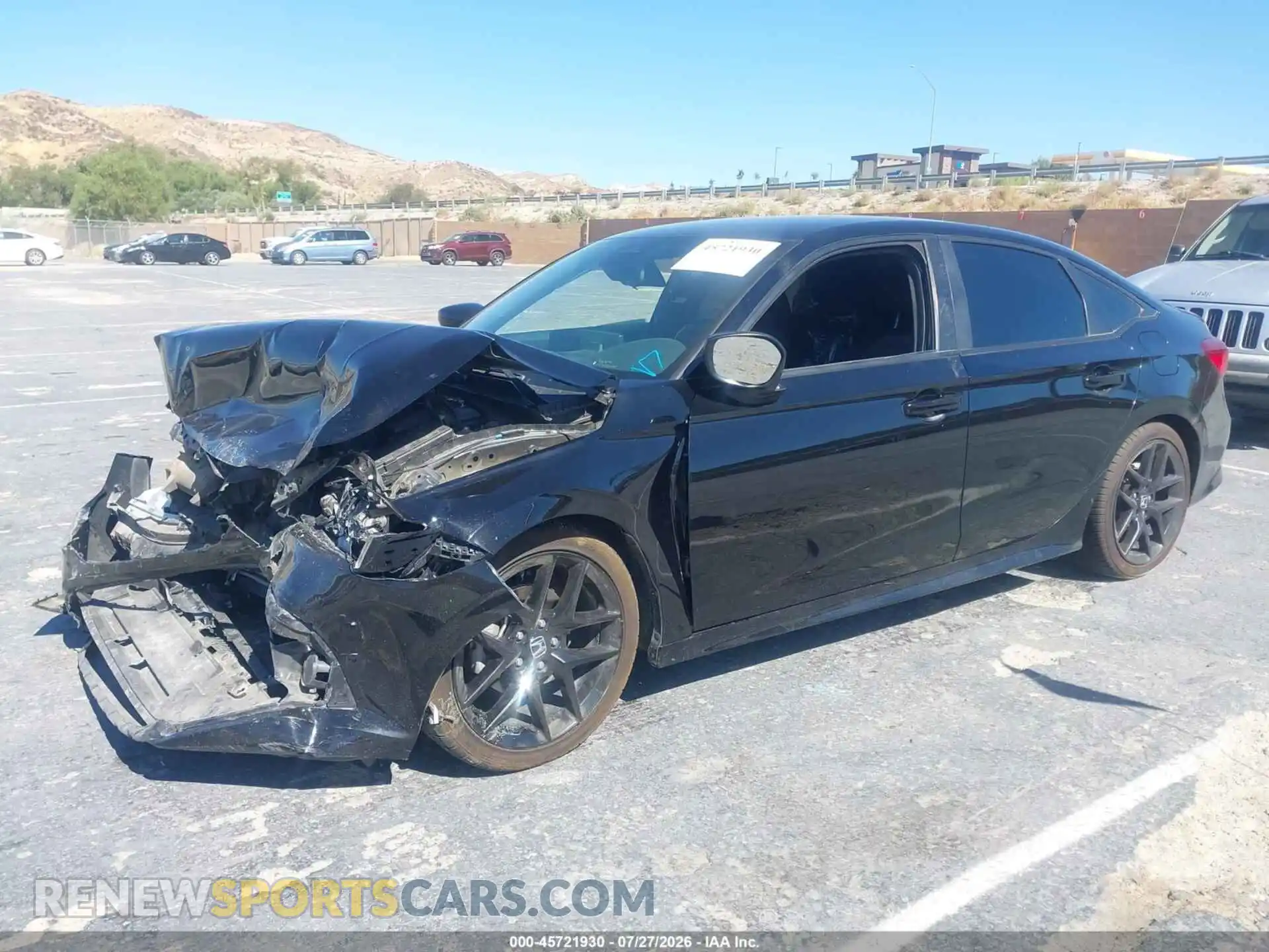 2 Фотография поврежденного автомобиля 2HGFE2F56RH537878 HONDA CIVIC 2024