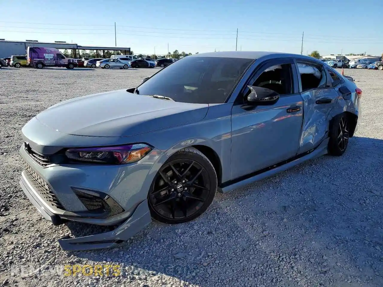 1 Photograph of a damaged car 2HGFE2F56RH562599 HONDA CIVIC 2024