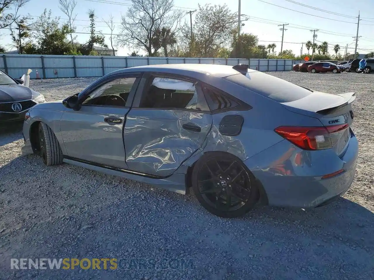 2 Photograph of a damaged car 2HGFE2F56RH562599 HONDA CIVIC 2024