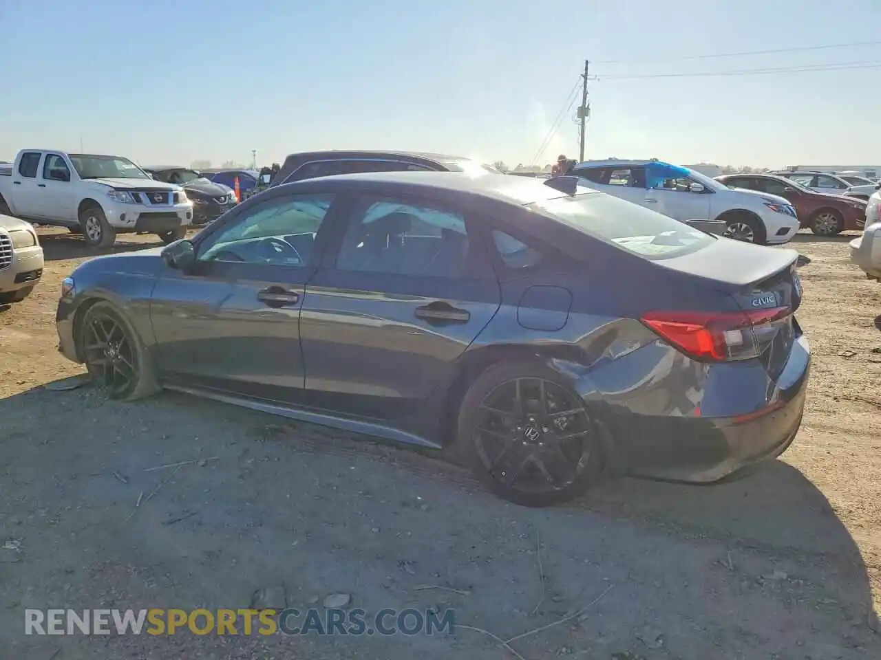 2 Photograph of a damaged car 2HGFE2F56RH569049 HONDA CIVIC 2024