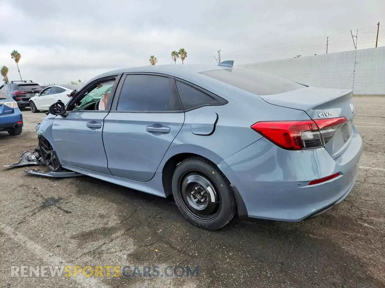 2 Photograph of a damaged car 2HGFE2F56RH593870 HONDA CIVIC 2024