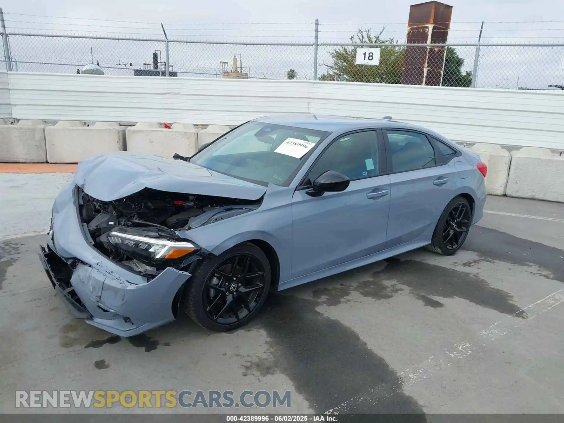 2 Photograph of a damaged car 2HGFE2F56RH596073 HONDA CIVIC 2024